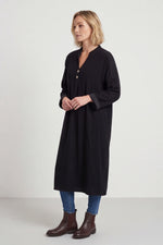 Terrie Needlecord Dress Black Black - Terrie Needlecord Dress Black – image 3 of 6