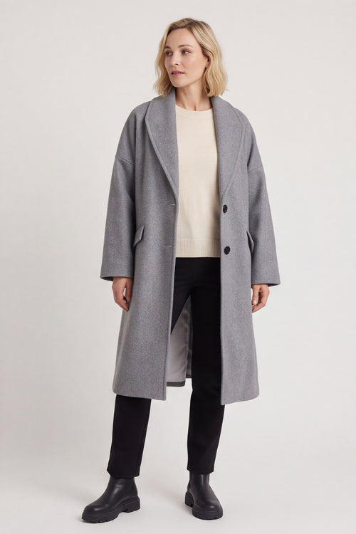 Helen Coat Grey – image 3 of 6