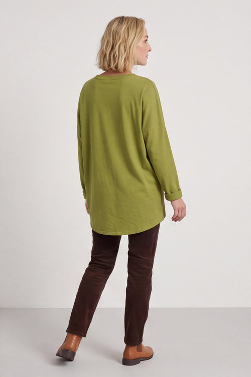Edwina Cotton Top Green – image 3 of 6