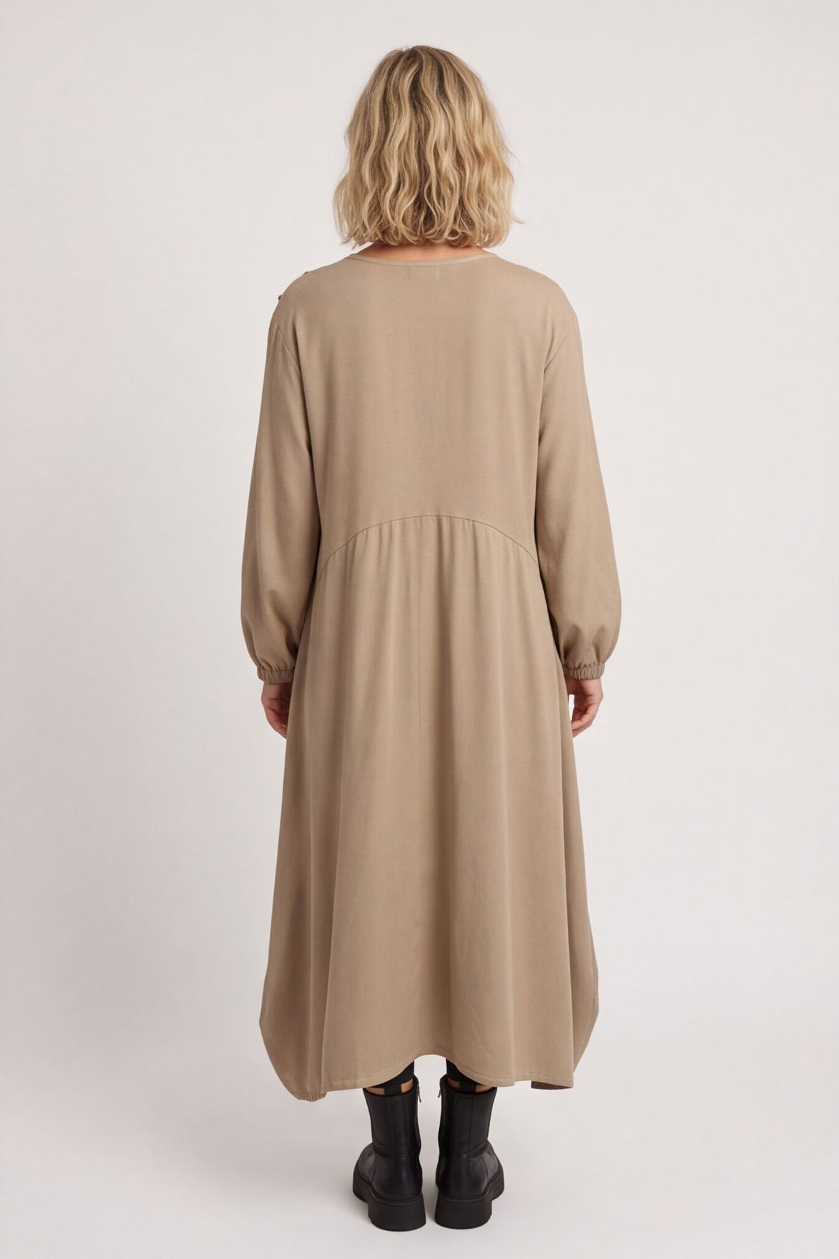 Netta Cotton Dress Stone – image 3 of 6