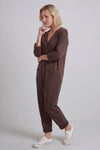 Paulton Jersey Boilersuit Cocoa – image 3 of 6