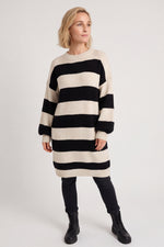 Osanna Stripe Knitted Jumper Stone Stone - Osanna Stripe Knitted Jumper Stone – image 3 of 6