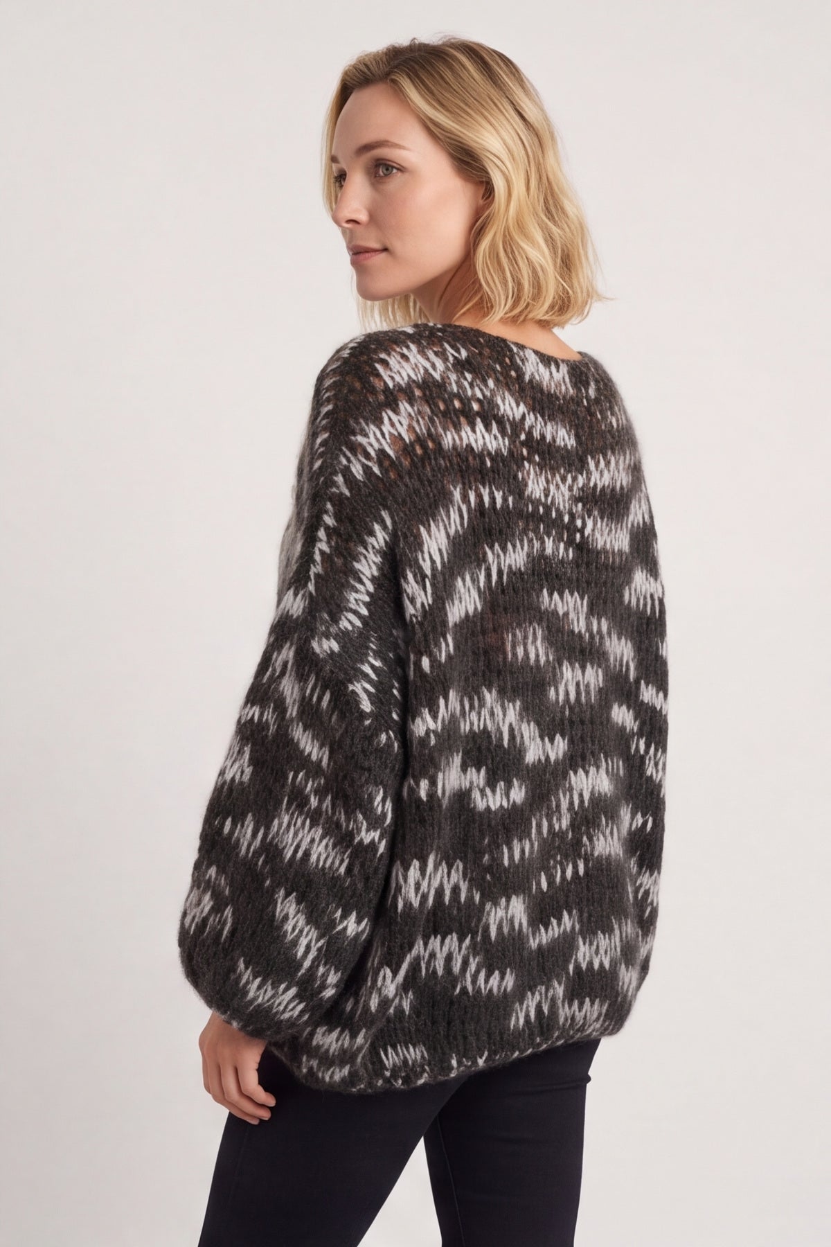 Leatrice Knitted Jumper Cocoa – image 3 of 6