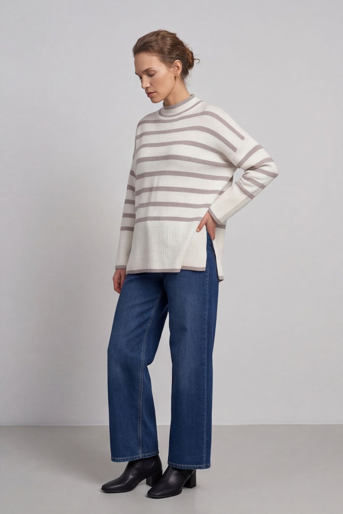 Marla Stripe Knit Top – image 3 of 6