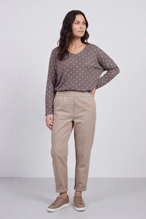Rosaria Relaxed Turn-Up Trousers – image 2 of 5