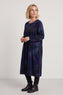 Dreda Print Needlecord Dress Navy – image 3 of 5