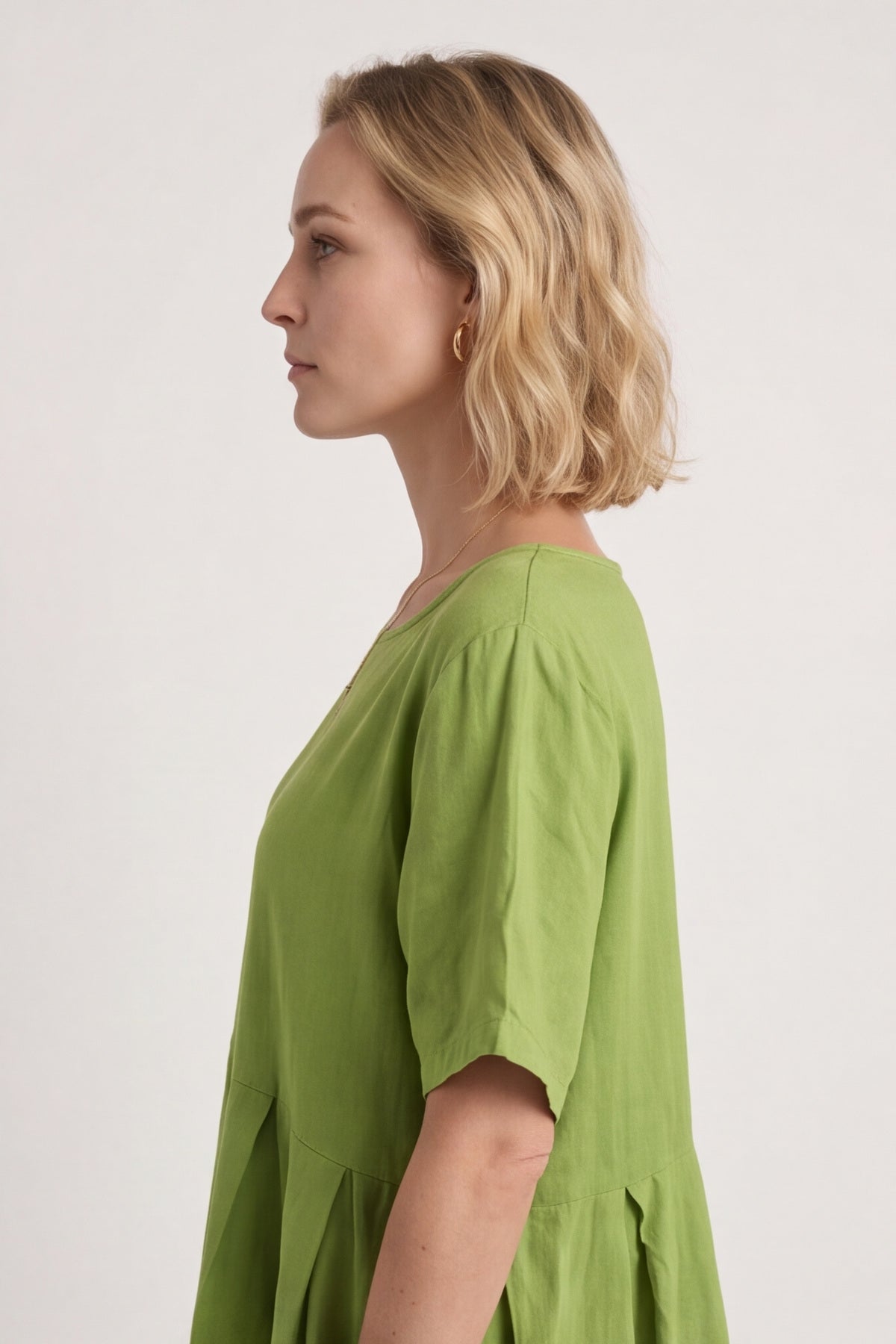 Zouch Linen Cap Sleeve Dress – image 3 of 6