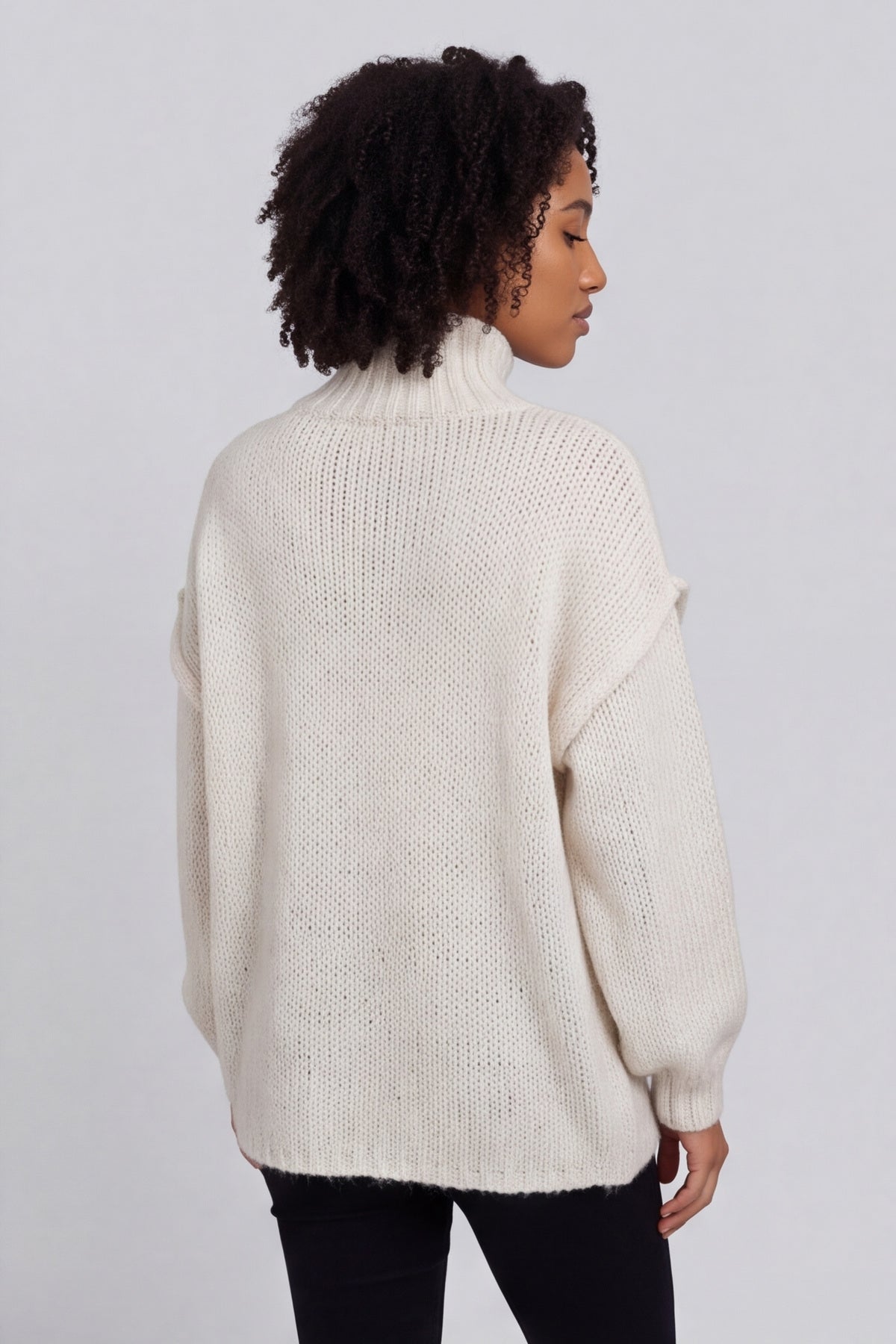 Ciao Knitted Jumper Stone – image 3 of 6