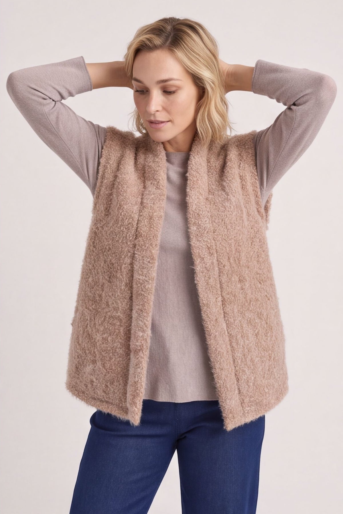 Dani Gilet Camel – image 3 of 5