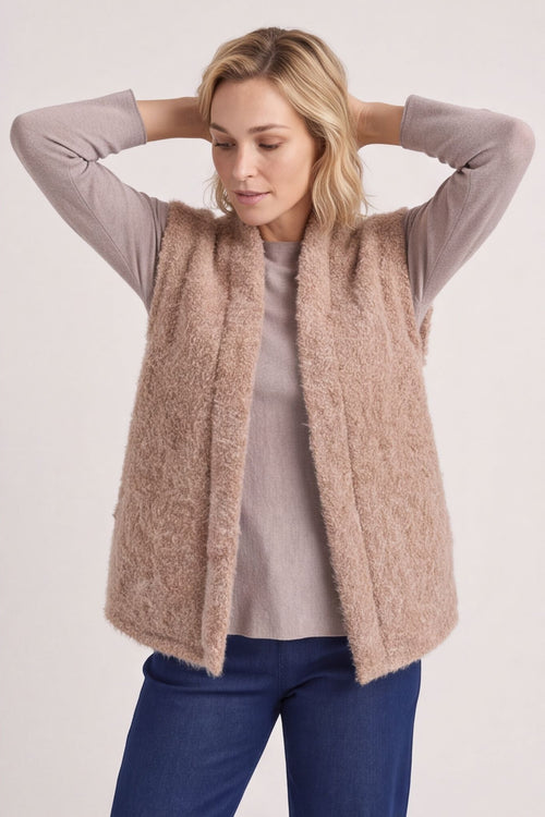 Dani Gilet Camel – image 3 of 5