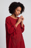 Laurie Needlecord Dress Red – image 3 of 6