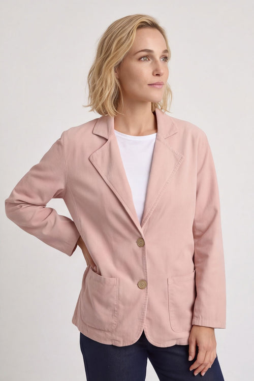 Marina Needlecord Jacket Pink – image 3 of 6