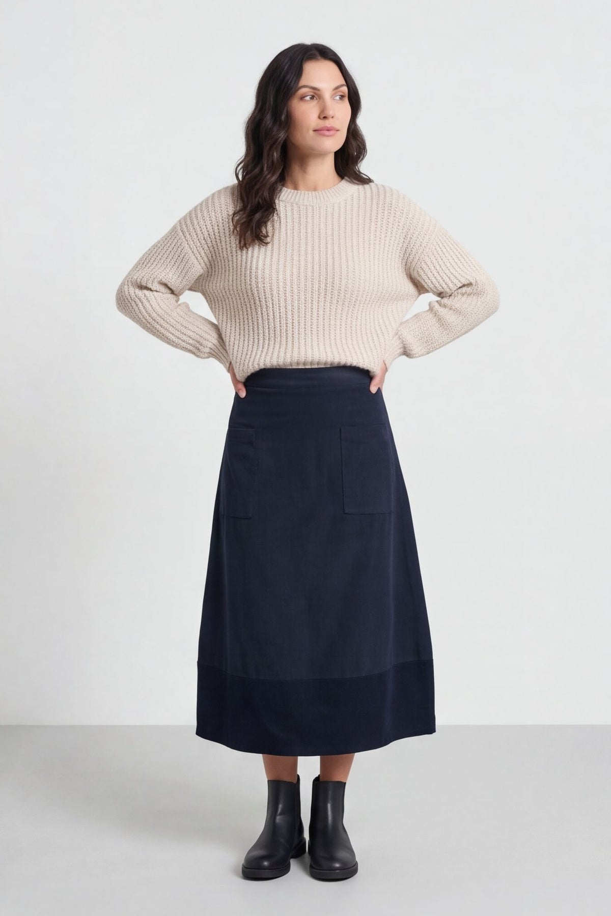 Darana Cord Skirt – image 3 of 6