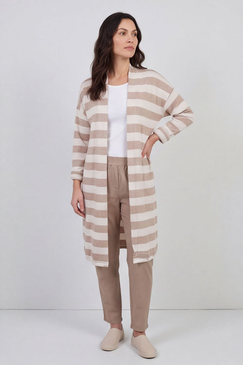 Lizzie Stripped Longline Cardigan – image 3 of 6