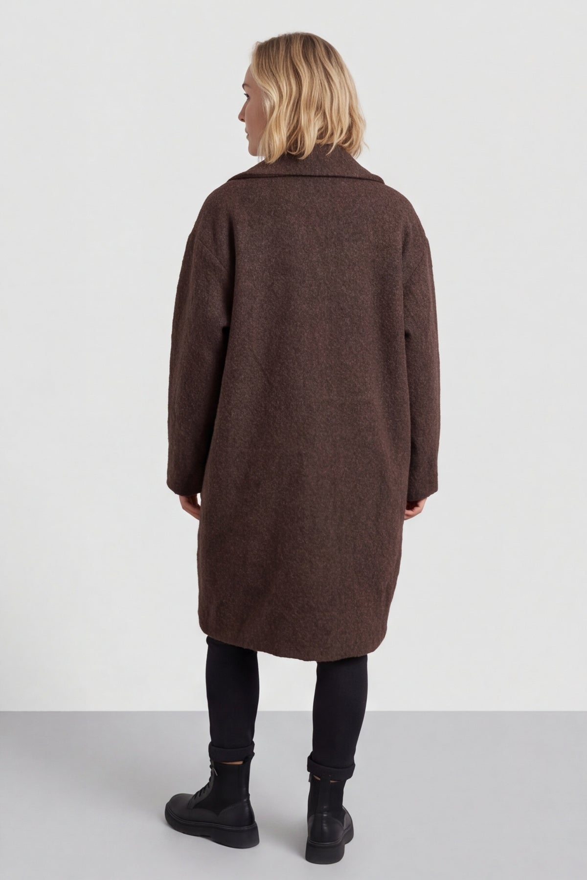 Chrysanta Coat Cocoa – image 3 of 6