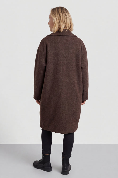 Chrysanta Coat Cocoa – image 3 of 6