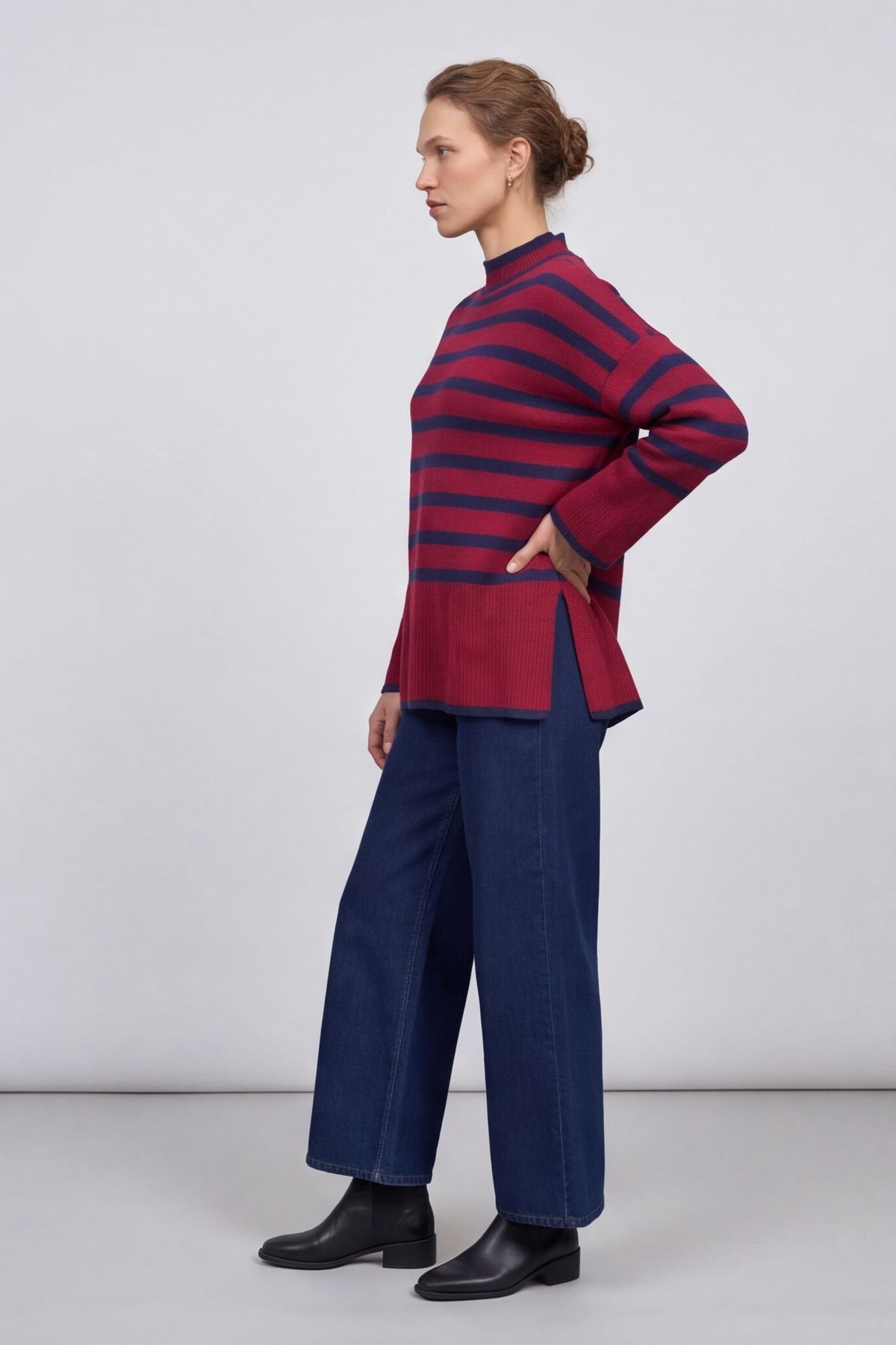 Marla Stripe Knit Top – image 3 of 6