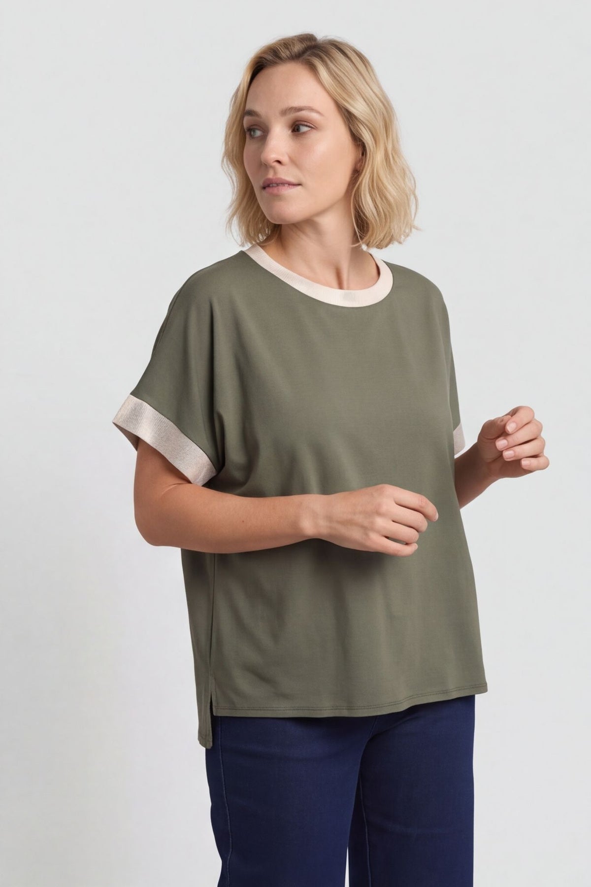 Delma Top Khaki – image 3 of 6
