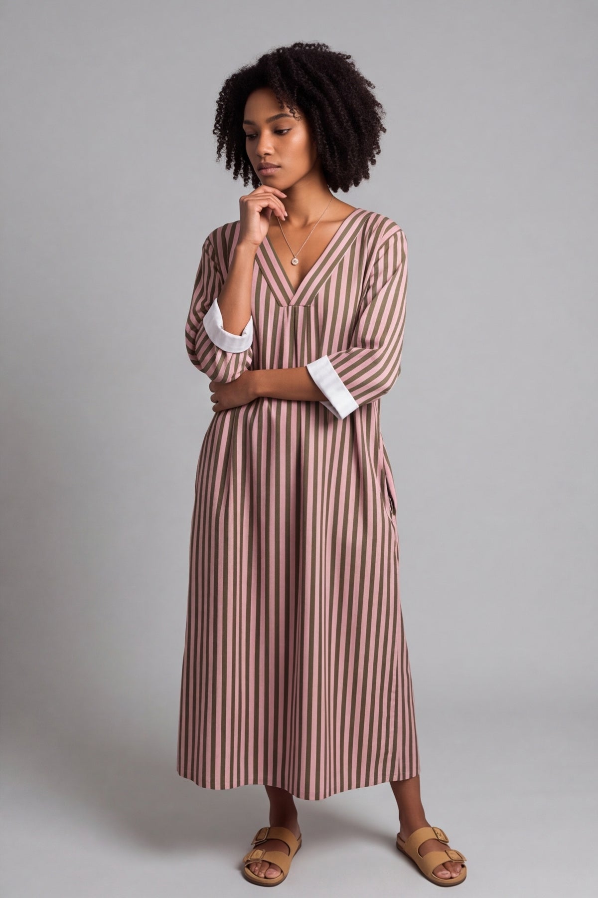 Lottie Stripe Dress – image 3 of 5