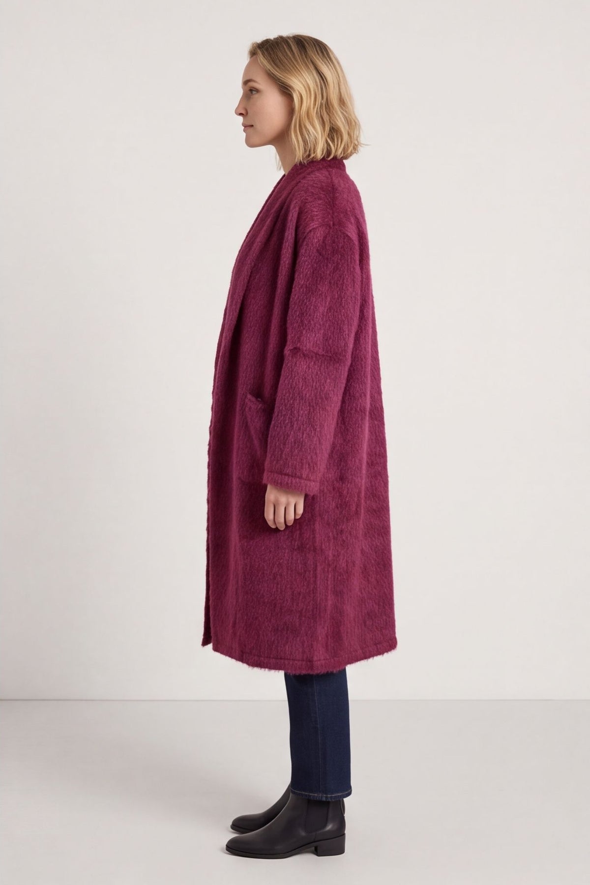 Stevie Soft Brushed Longline Jacket – image 2 of 4