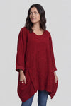 Rita Cord Detail Tunic Red – image 3 of 5