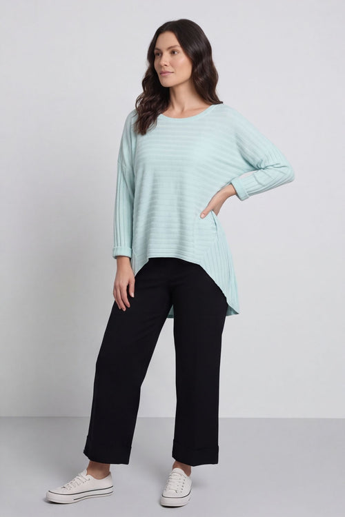 Allissa Knit Top Mint – image 3 of 6