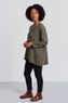 Angelina Pocket Cotton Top Khaki – image 3 of 6