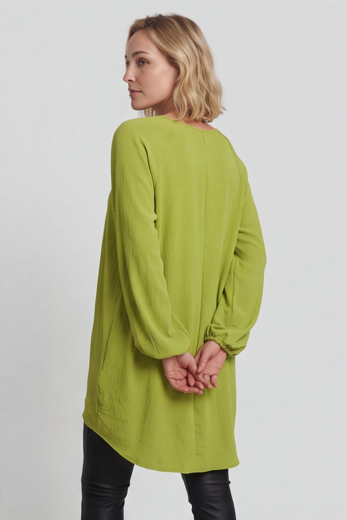 Salina Long Sleeve Top Green – image 3 of 6