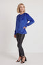 Rhona Bow Front Top Cobalt – image 3 of 5