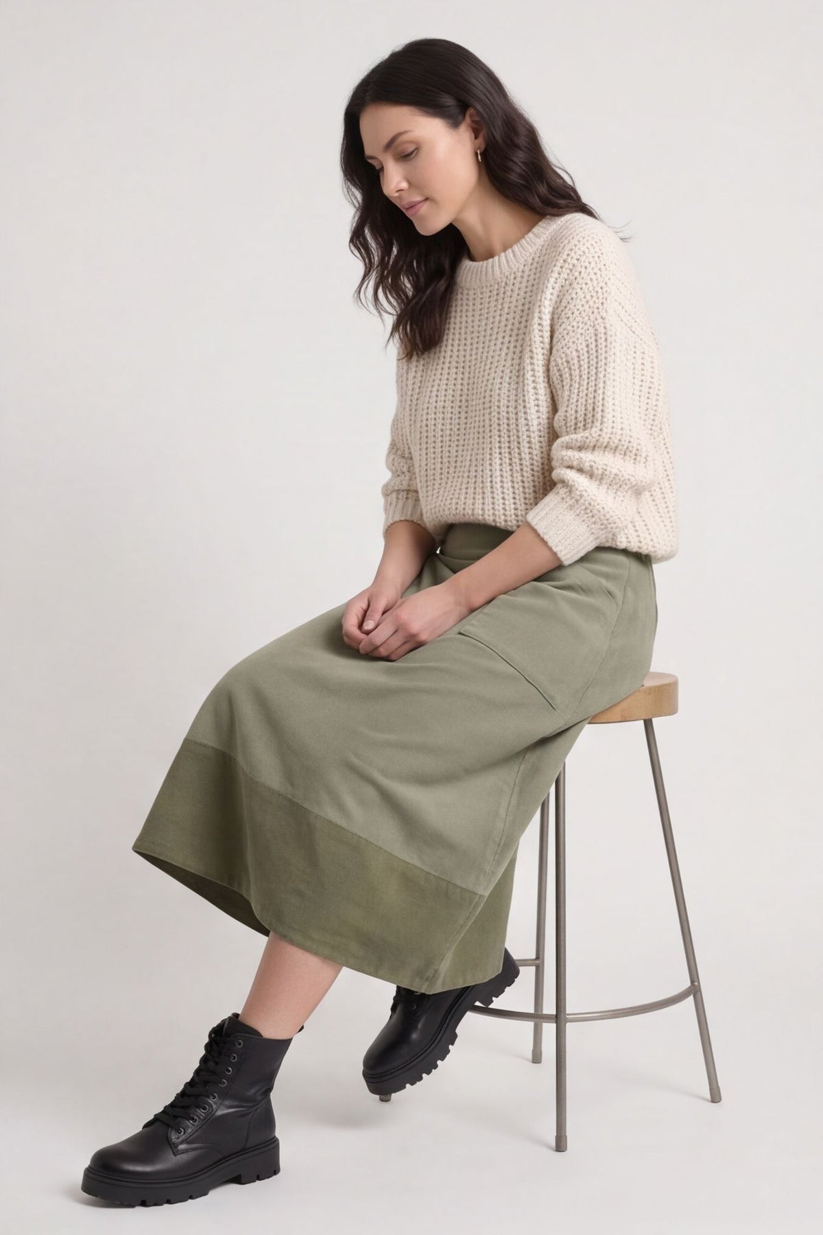 Darana Cord Skirt – image 3 of 6