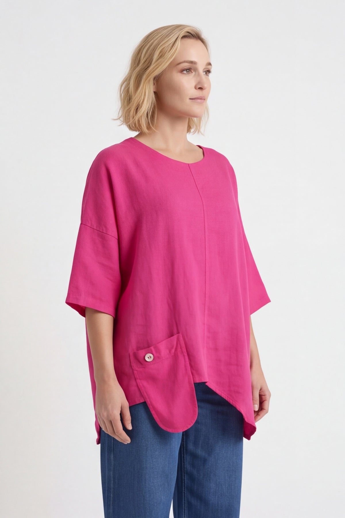 Daisy Linen Top – image 3 of 5