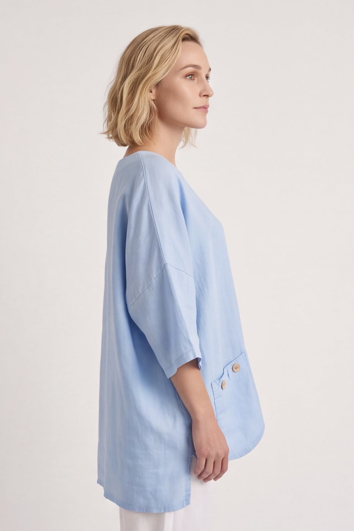 Daisy Linen Top – image 2 of 5