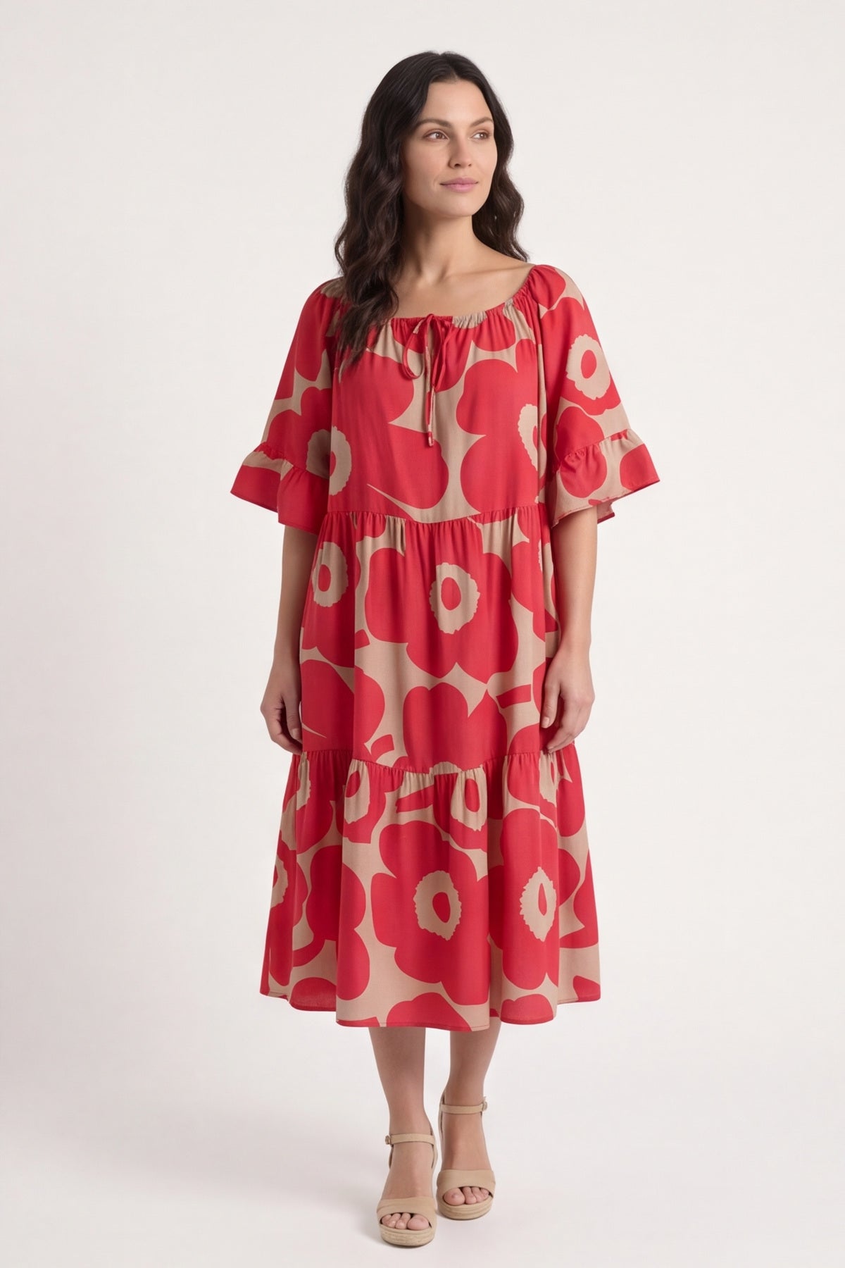 Maeve Print Dress – image 3 of 6