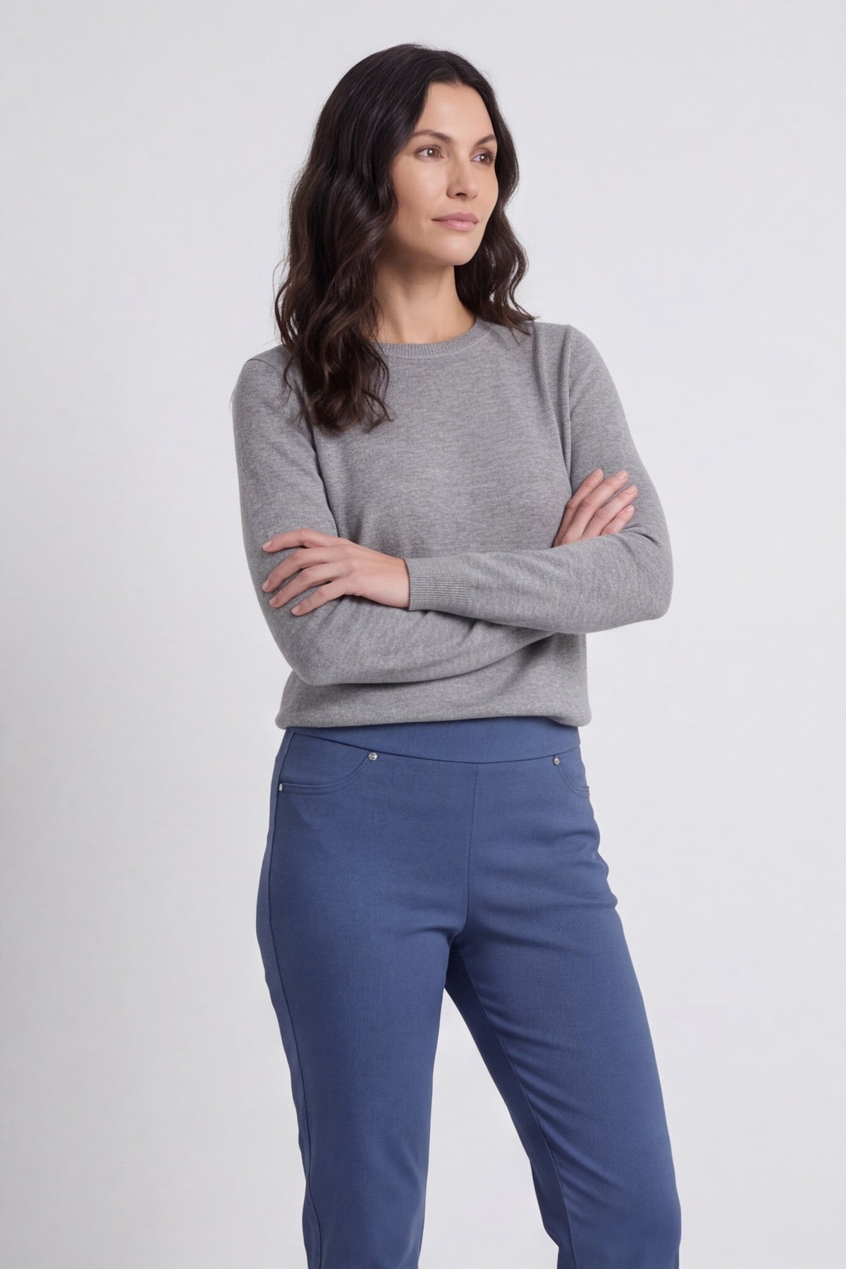 Lorinda Trousers Blue – image 3 of 5