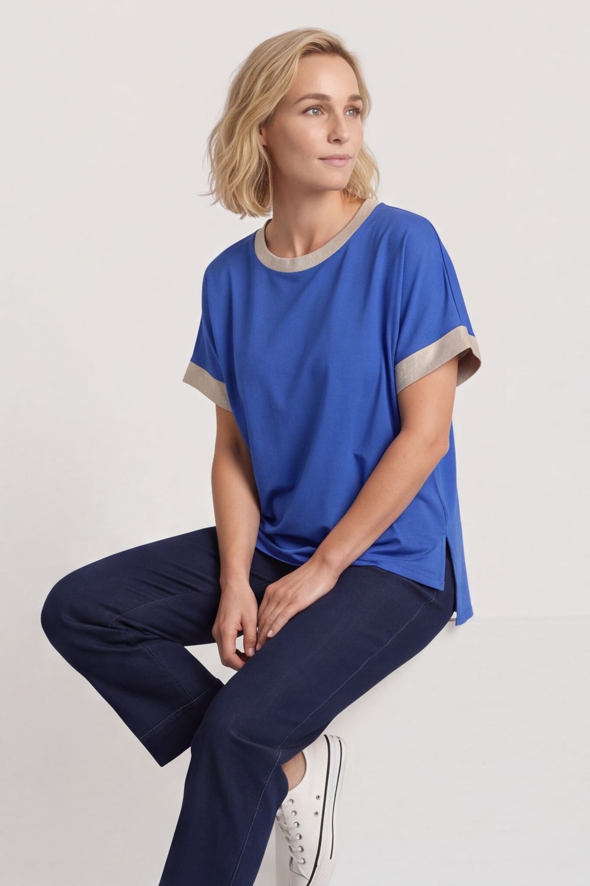 Delma Top Cobalt – image 3 of 4
