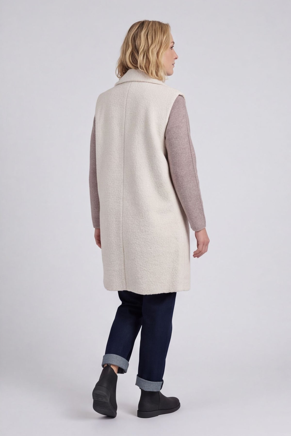 Nori Boucle Gilet Nutmeg – image 3 of 6
