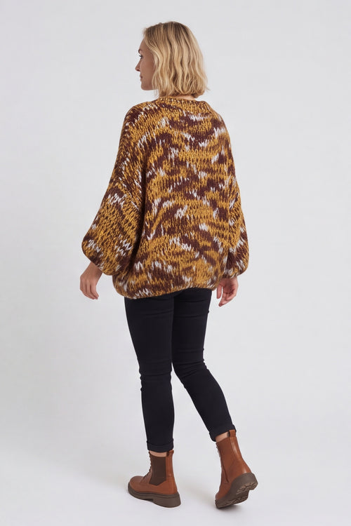 Leatrice Knitted Jumper Nutmeg – image 2 of 4