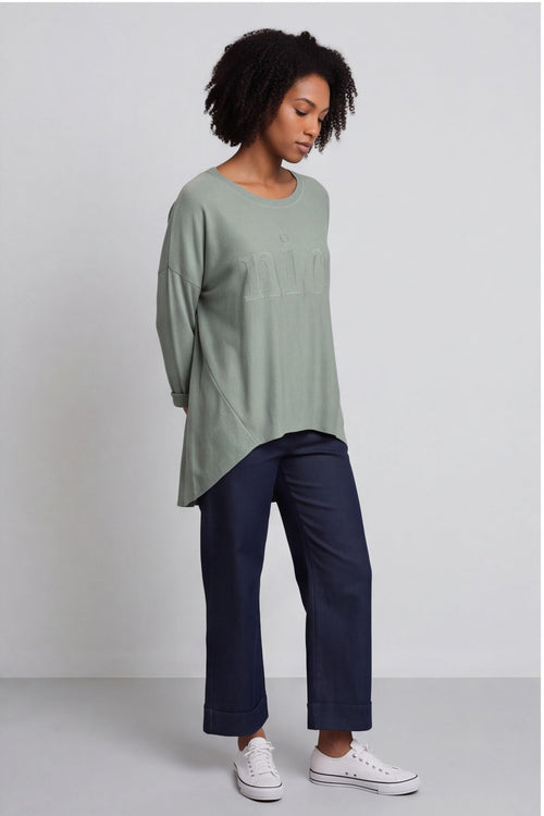 Nice Knit Top Khaki – image 3 of 6