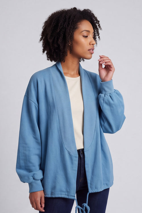 Ramsey Cotton Jacket Blue – image 3 of 6