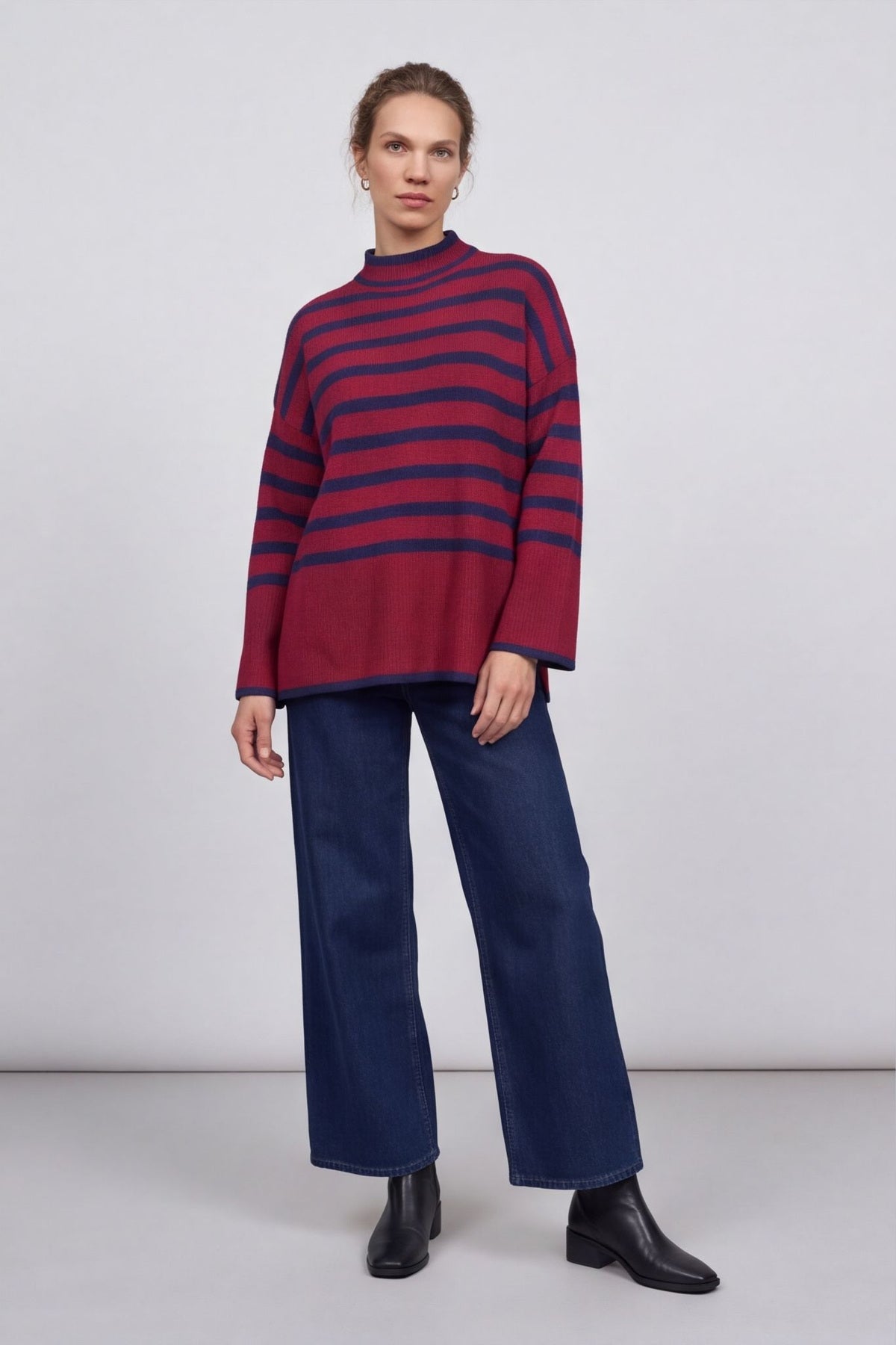 Marla Stripe Knit Top – image 4 of 6