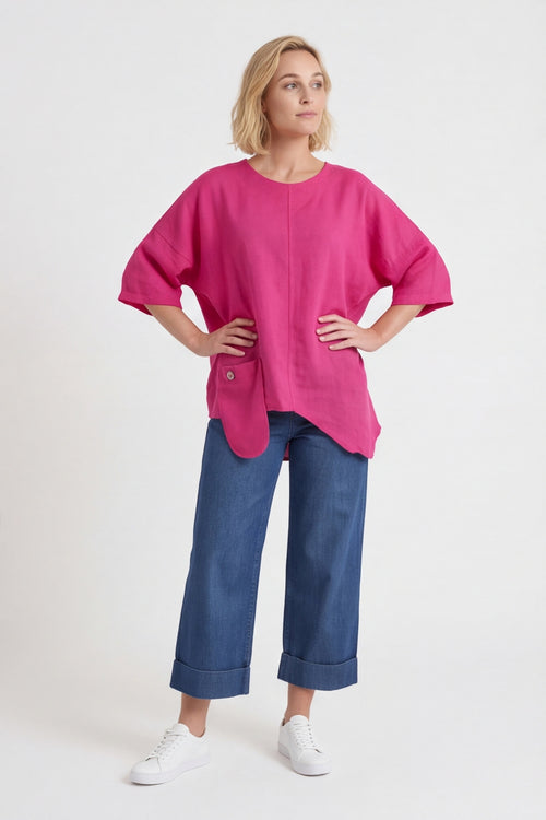 Daisy Linen Top – image 4 of 5