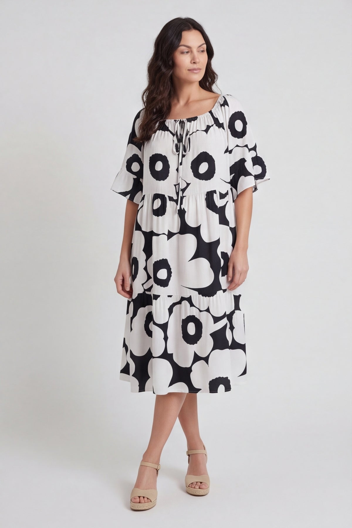 Maeve Print Dress – image 3 of 5