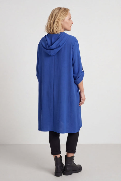 Viviette Hooded Tunic Cobalt - Image 5