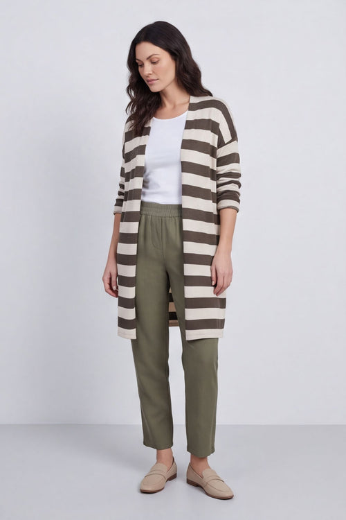 Lizzie Stripped Longline Cardigan – image 4 of 6