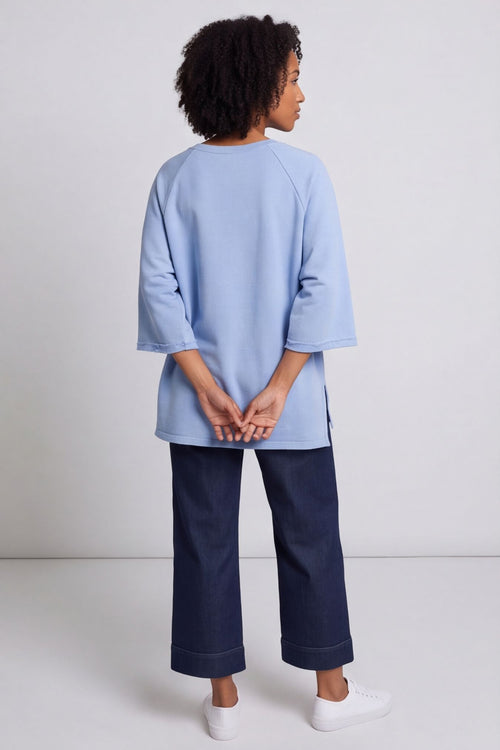 Ginny Cotton Top Powder Blue – image 4 of 6