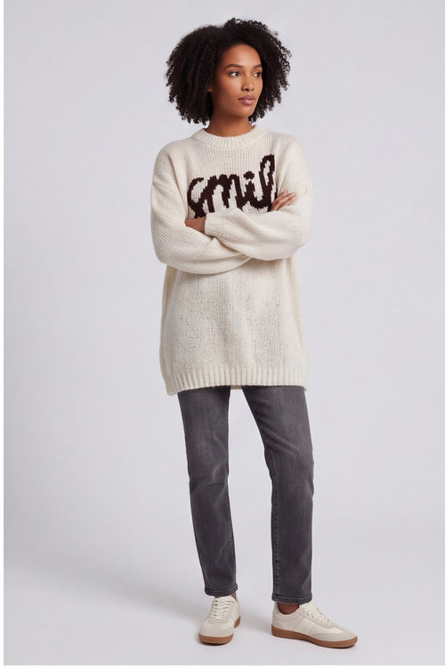 Smile Knitted Jumper Stone – image 4 of 5
