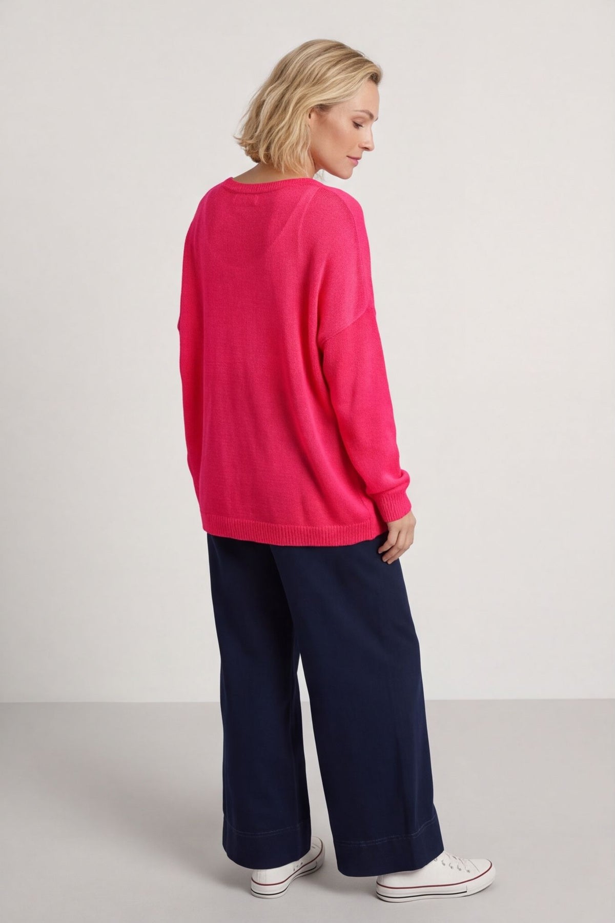 Bamburgh Knit Top Hot Pink – image 4 of 6