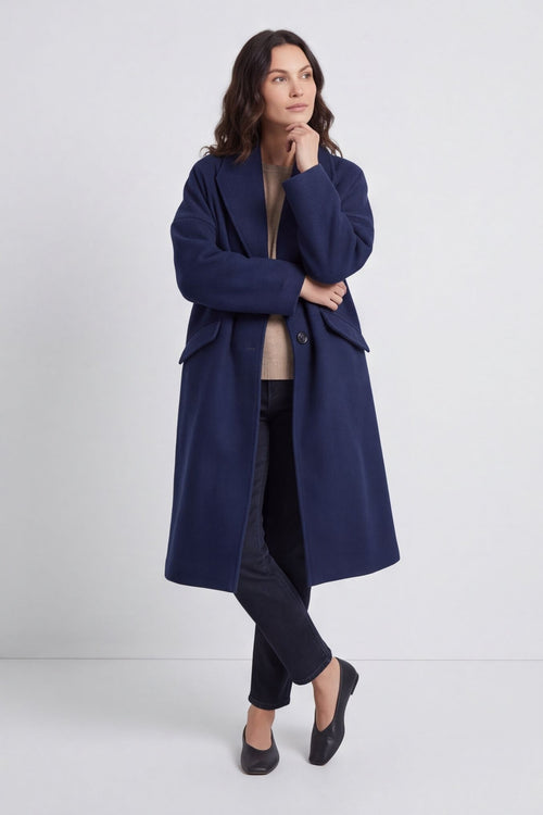 Helen Coat Navy – image 4 of 6
