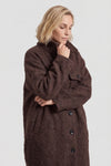 Chrysanta Coat Cocoa – image 4 of 6