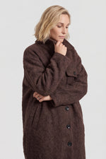 Chrysanta Coat Cocoa Cocoa - Chrysanta Coat Cocoa – image 4 of 6